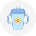 BABY PLASTIC BOTTLE