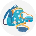 3pcs SET - SCHOOL BAG