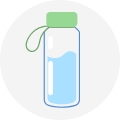 FILTER PLASTIC BOTTLE