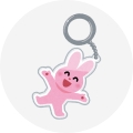 SOFT TOY KEYCHAIN